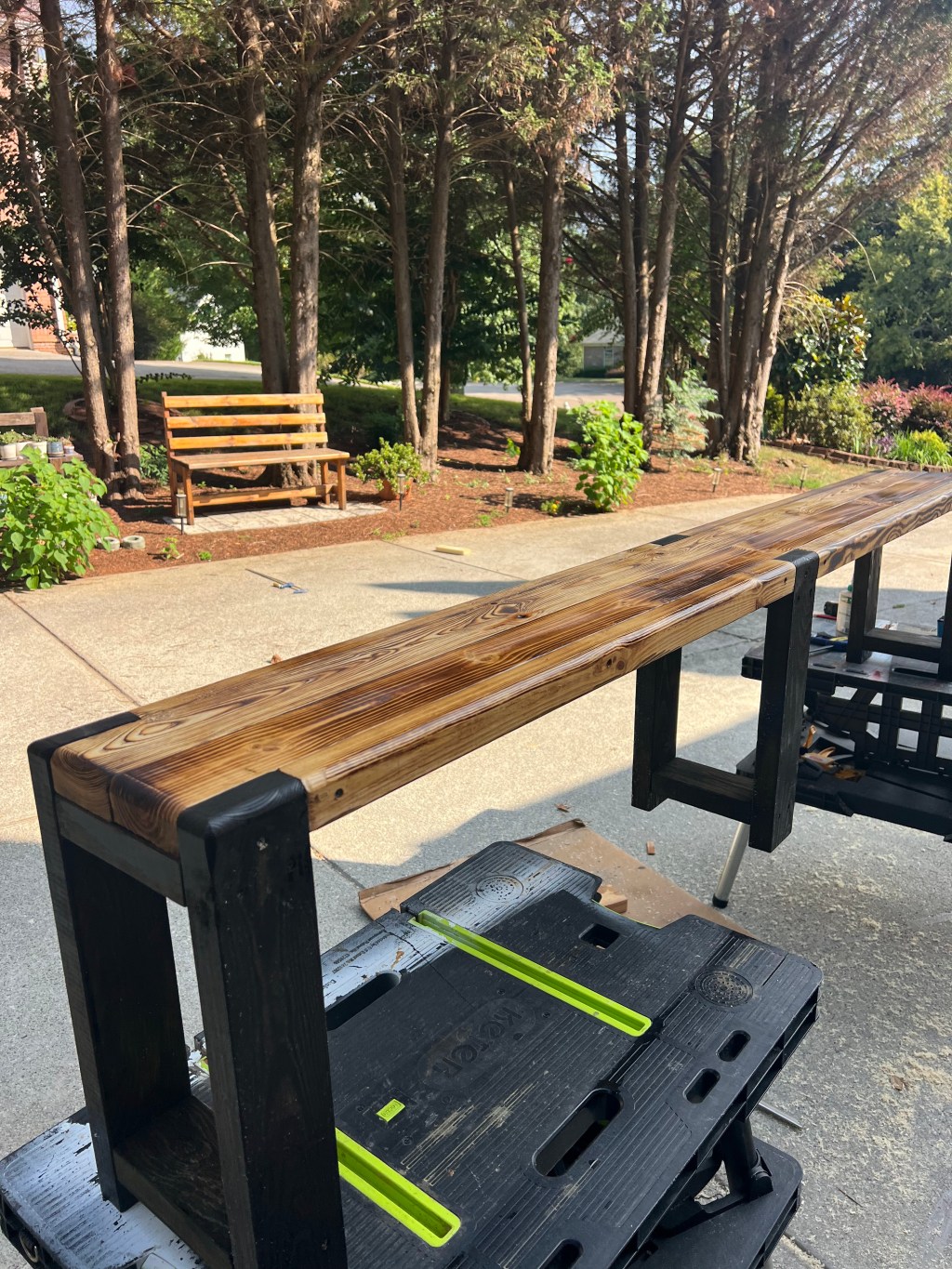 From a Broken Bench to a Handmade Gift – DIY Outdoor Wooden Bench