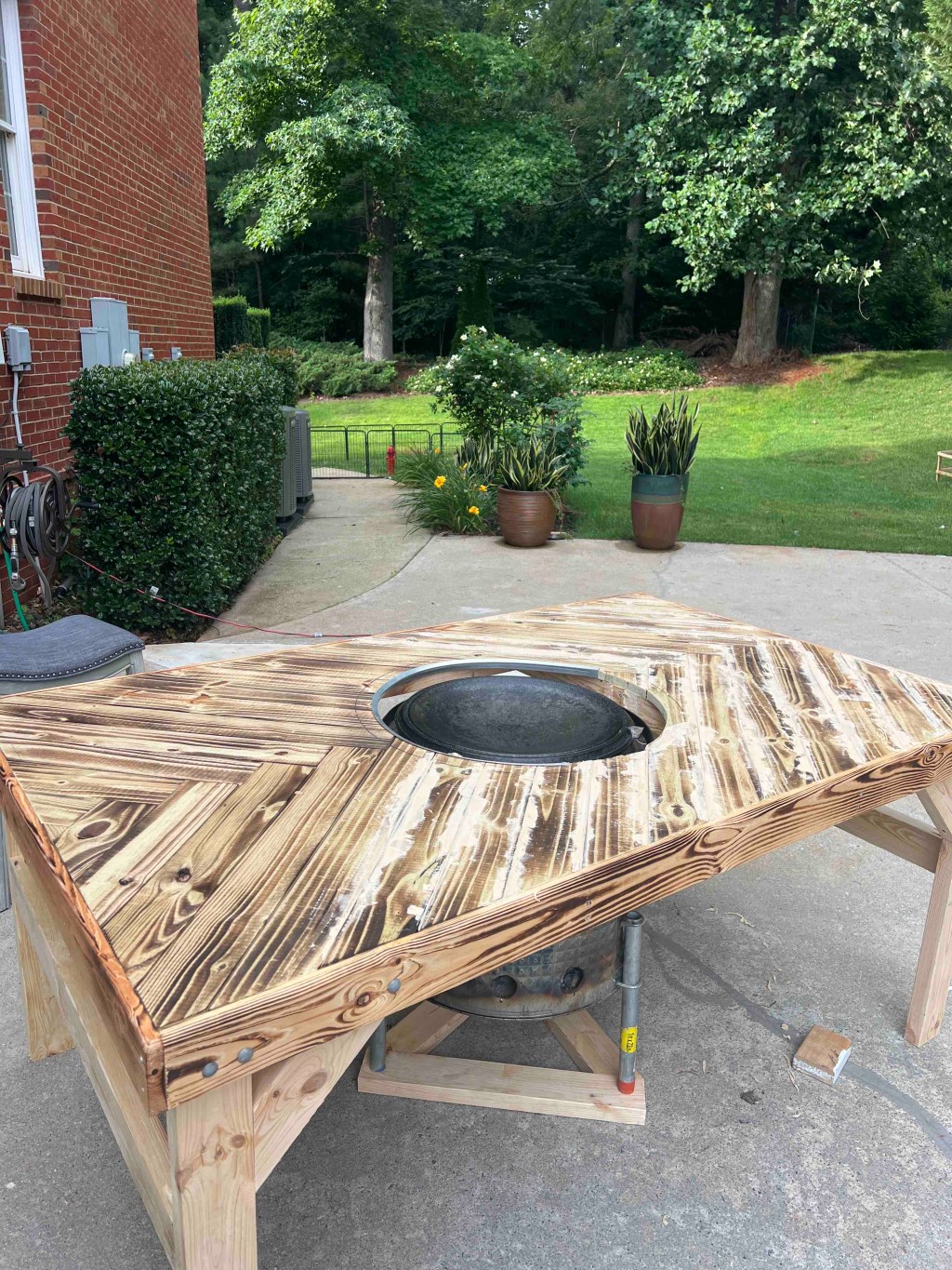 Korean-Style BBQ Table